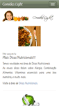 Mobile Screenshot of comidaslight.com.br